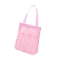 thumbnail image 2 of Bolsa de malla portátil para ducha, organizador de baño, 25 x 9 x 30 cm, práctica bolsa de aseo de secado rápido para campamento, natación, baño para Rosa, 2 of 8