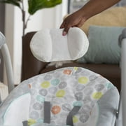 Ingenuity Swing n Go Portable 5-Speed Baby Swing Infant Seat with Music - Hugs & Hoots (Unisex)