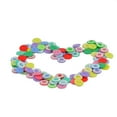 thumbnail image 3 of 100 piezas de resina de 12 mm para niños, botones redondos para manualidades, costura, manualidades para tarjetas, 3 of 6