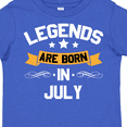 thumbnail image 4 of Inktastic Legends Are Born in July Boys or Girls Toddler T-Shirt, 4 of 5