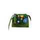 thumbnail image 2 of Mini bolsa de hombro genérica de mujer verde de piel vegana, 2 of 3