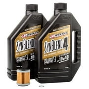 Oil Change Kit With Maxima Synthetic Blend 10W-40 for Yamaha YZ450F 2010-2013