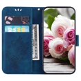 thumbnail image 4 of For LG K50 / Q60 Butterfly Rose Embossed Leather Phone Case, 4 of 4