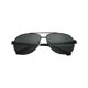 thumbnail image 1 of Gafas de sol con protección UV, estilo aviador, color negro, 144 mm, 1 of 5