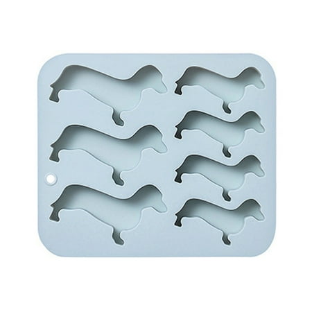 

7 Cavity Sausage Dog Mold Fondant Chocolate Mold Cake Pastry Baking DIY Supplies