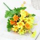 thumbnail image 1 of ZOELNIC Flores artificiales de imitación de seda margaritas para jardín, boda, fiesta, decoración del hogar, ramo de bricolaje, 1 of 3