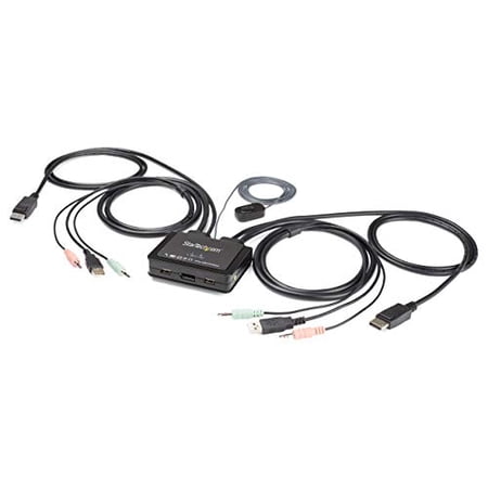StarTech 2 Port USB 4K DisplayPort KVM Switch SV211DPUA4K price history on PriceWatchPro