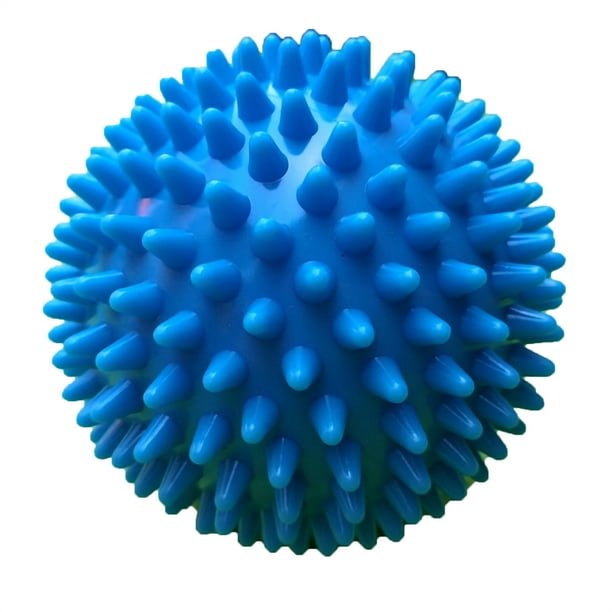 penepico Pelota de masaje sensorial grande para niños, bolas de ejercicio hinchables de 33.5 pulgadas, bolas inflables grandes con picos táctiles, pelotas de yoga para jugar al aire libre, pelota de