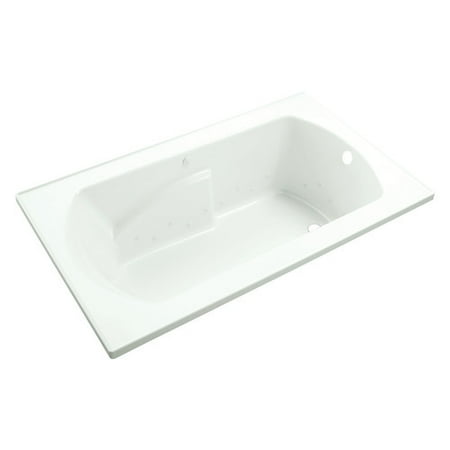 Sterling 77271100-0 Lawson Vikrell Reversible Air Massage Bathtub, White