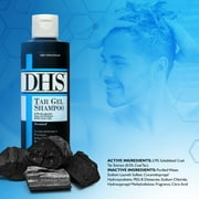 DHS Tar Gel Shampoo Treat Psoriasis & Seborrheic Scented 8 oz, Pack of 2