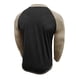 thumbnail image 5 of pstuiky camisetas de manga larga para hombre, Camisa informal de manga larga raglán con botones y parches lisos para hombre tops de invierno para hombre xl, 5 of 6
