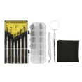 thumbnail image 1 of Screwdriver Tweezers Screw Nose Pad Optical Glasses Repairing Maintenance Kit, 1 of 9