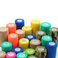 thumbnail image 3 of Trayknick Cohesive Self Adherent Elastic Bandage Breathable Wrap Tape for Pet Dog Cat Random Color S, 3 of 12