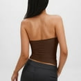 thumbnail image 4 of Top sin mangas de secado rápido para mujer: súper elástico, transpirable, diseño sin espalda, poliéster y spandex, ropa informal de verano, tallas S-XXL, 4 of 5