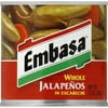 Embasa Whole Jalapenos, 12 Oz (pack Of 1