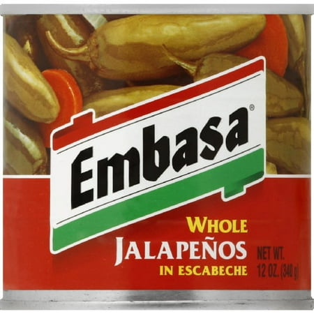 Embasa Whole Jalapenos, 12 Oz (pack Of 1