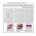thumbnail image 4 of Elegant Zircon Stacking Ring for Women - Perfect for Weddings, Parties, and Special Occasions, 4 of 4