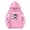 Pink, variant on NEBWOAK Boys Girls Hoodie-Kids Cartoon Ghost Graphic Pullover Hooded Sweatshirt, Black,Size 3-4T