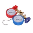 thumbnail image 4 of Pressure Gauge AC Manifold Gauge Set R134A AC Refrigeration Kit Corrosion Resistant Brass R12 R22 Vacuum Gauge, 4 of 8