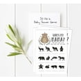 thumbnail image 2 of Inkdotpot 50-Pack Who Is My Mommy Baby Shower Game Cards Bear Animal My Mommy Name Gender Neutral Activity Cards, 2 of 6
