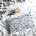 thumbnail image 5 of Matuu cute Mushroom Village for Premium Pillowcase Stuffer Rectangular Bedding Throw Pillowcase (Pillow core not included)-16"x24", 5 of 6