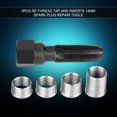 thumbnail image 4 of Wchiuoe Spark Plug Inserts, Carbon Steel Spark Plug Tool, Repair Kit For 14mm Sparking Plugs, 4 of 8