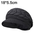 thumbnail image 2 of Ladies winter warm knit hat wool snow ski hat band sun visor, 2 of 5