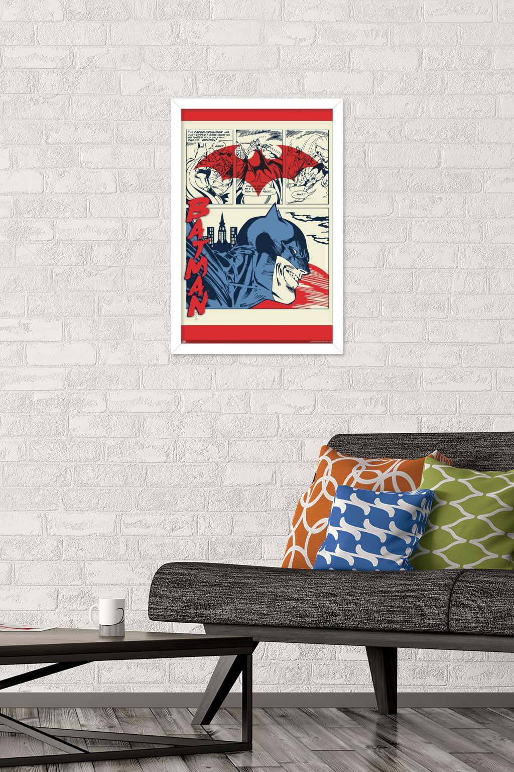 DC Comics Batman - Comics Wall Poster, 14.725" x 22.375", Framed