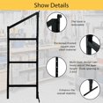 thumbnail image 3 of Shipping Container Shelving - 21in*58in, Industrial Cargo Trailer Shelving, Porous Adjustable interlayer spacing , Suitable for Container, Storage, Garage,Easy Installation（2 pcs）, 3 of 6