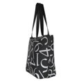 thumbnail image 4 of Gaeub Numbers Printed Tote Bag Grocery Bag Reusable Shoulder Bag with Zip for School Kitchen Park DIY, 4 of 9