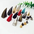 thumbnail image 3 of 10Pcs Cats Claws Studs 17.5mm 27mm Alloy Studs Horn Shape Rivets For Bag Belt Shoe Craft Clothing Decoration Accessory, 3 of 7