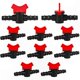 thumbnail image 1 of 10-Pack 1/2 Inch Drip Irrigation Valves for 16mm Tubing, Barbed Shut-Off Connectors for Garden Hose Systems, 1 of 5