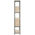 thumbnail image 6 of SAFAVIEH Gabrielle Retro Mid Century Wood Etagere, Oak/Black, 6 of 9