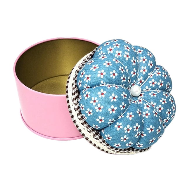 GUOOL Printed Pattern Pincushion Pin Cushion with Case Sewing Tool