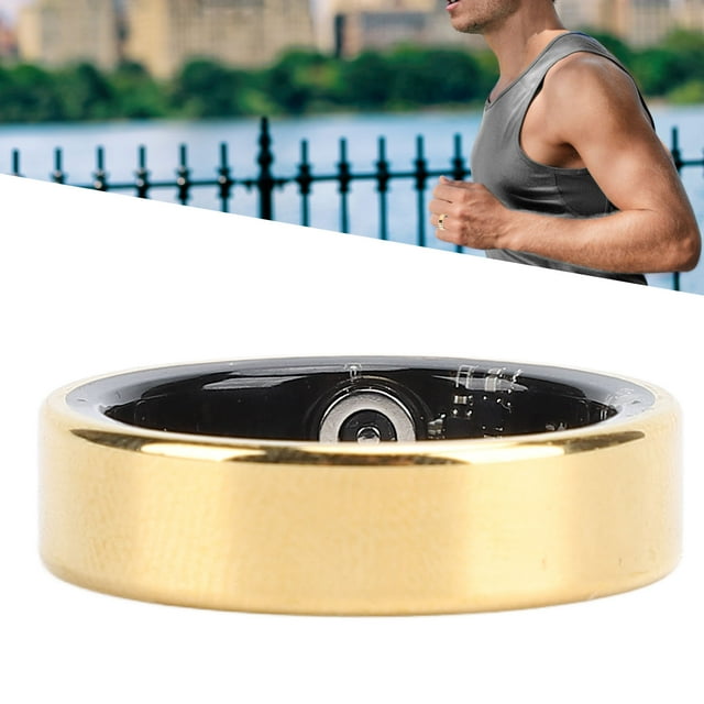 Smart Ring, Step Temp Sleep Tracking Stylish Fitness Activity Ring for Exercise 9,10,11,12