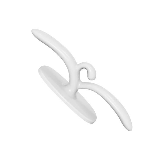 Inteprter Cable Tidy Wrapper Clip Home Office Professional Cord Fixator Small Tabletop Wire Storage Winder Wires Holder Accesorio Verde Almacenamiento y organización del hogar Blanco
