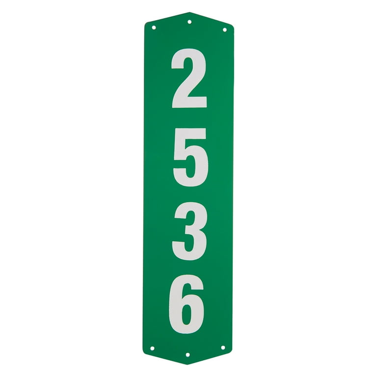 Hy-Ko 911 Reflective Address Plaque Set, 6