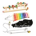 thumbnail image 2 of Bird Xylophone Toys, Safe Chicken Toys 4Pcs Hanging  For, 2 of 8