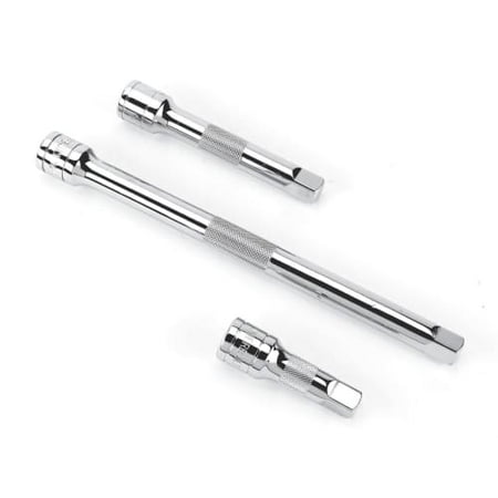 Powerbuilt 640846 3-Piece 1/2 Inch Drive Extension Bar Set