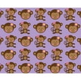 thumbnail image 2 of CafePress - Cute Monkey Lover Gift Throw Blanket - Soft Fleece Throw Blanket, 50"x60" for All Ages, 2 of 2
