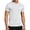 Gray, variant on Men's Crew Neck Elastic Tees Basic Curved Hem Cooling Stretchable Short Sleeve Tops Quick Dry Summer Running Fitness Training Shirts Black M