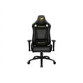thumbnail image 3 of Cougar Armor S Royal Ergonomic Bonded Leather Chair, Black/Gold, 3 of 6