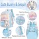 thumbnail image 3 of Mochila Gazigo Girls con lonchera para escuela primaria, 3 of 5