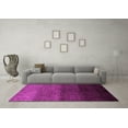 thumbnail image 3 of Ahgly Company Indoor Rectangle Abstract Pink Modern Area Rugs, 2' x 3', 3 of 4