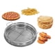 thumbnail image 1 of Bandeja redonda antiadherente para verduras, escurridor de aceite, cesta de malla para , sartén para freír, parrilla, horno, bandeja de malla Plata Macarena Bandeja para verduras, 1 of 7