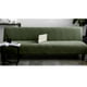 thumbnail image 5 of Funda de sofá premium, suave y transpirable, protector para muebles de sala de estar. verde oscuro 3 asiento, 5 of 5
