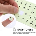 thumbnail image 4 of Niceauty Glow in the Dark Keyboard Stickers for Home Multi Sticker Laptop Desktop Use 1.3x1.1cm PVC Matte Wear Resistant Easy Adhesive, 4 of 6
