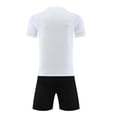 thumbnail image 4 of BRGZLK Soccer Jersey Set for Boys Girls Lightweight Breathable Athletic Training Shirt and Shorts Sets Soft Comfy Football Jersey Outfits White B M, 4 of 4