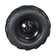 AlveyTech Rear Wheel Assembly with Rim & Tire, Coleman KT196 196cc 6.5