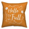 thumbnail image 2 of Creative Products Hello Fall 16x16 Spun Poly Pillow, 2 of 3